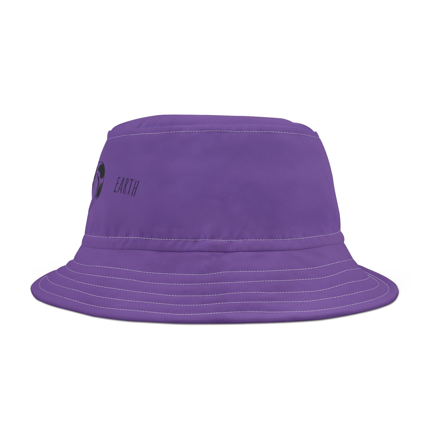 Hollow Earth Bucket Hat, Trendy Sun Hat, Summer Accessory, Gift for Beach Lover, Festival Style Hat