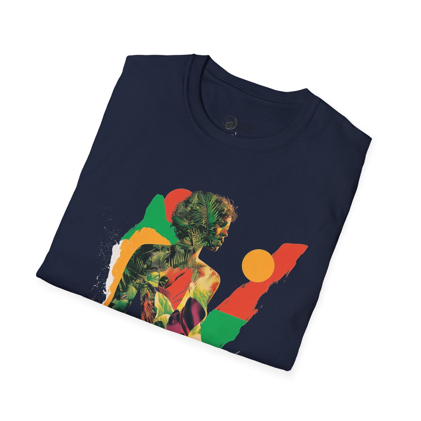 Vibrant Art T-Shirt, Bohemian Style Tee, Casual Wear, Gift for Artists, Summer Outfit, Unique Graphic Shirt