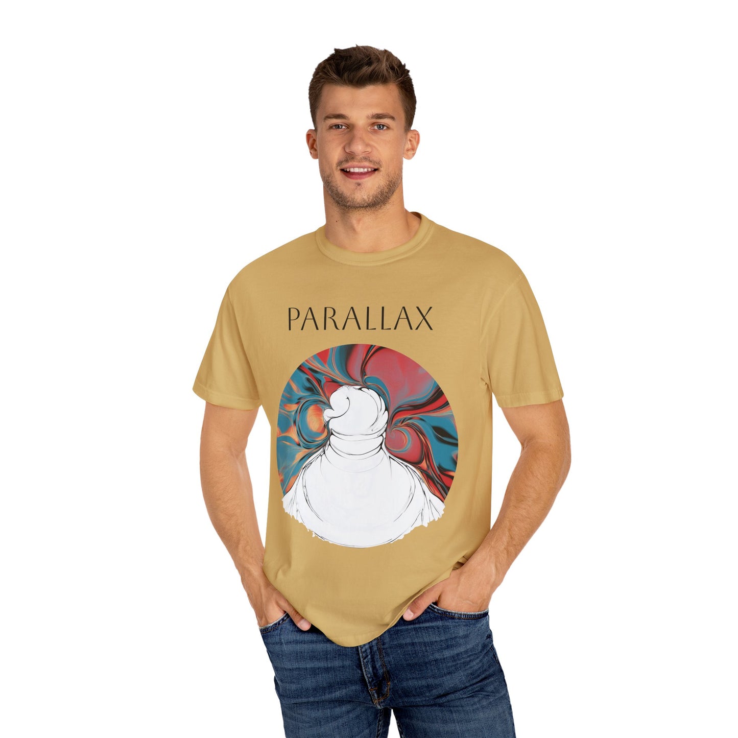 Artistic Unisex T-Shirt, Trendy Graphic Tee, Cozy Casual Wear, Perfect Gift for Art Lovers, Unique Apparel for All Ages, Everyday Comfort