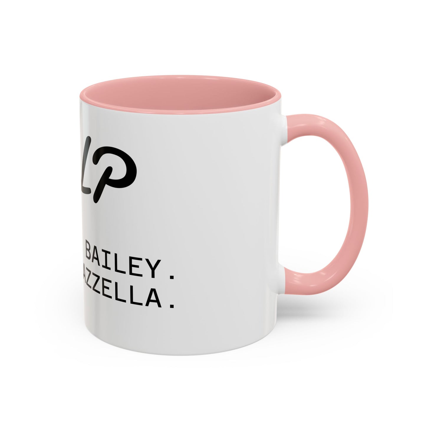 Stylish Accent Coffee Mug | Personalized Gift for Coffee Lovers, Cute Office Mug, Unique Tea Cup, Birthday Present