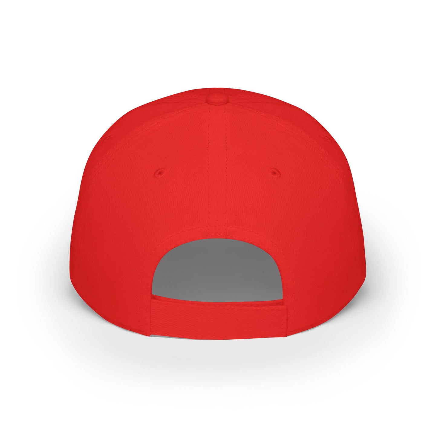 Modern Red Baseball Cap with CTRL-HUMAN Design, Casual Hat, Trendy Accessory, Gift for Tech Enthusiasts, Fashion Statement Cap