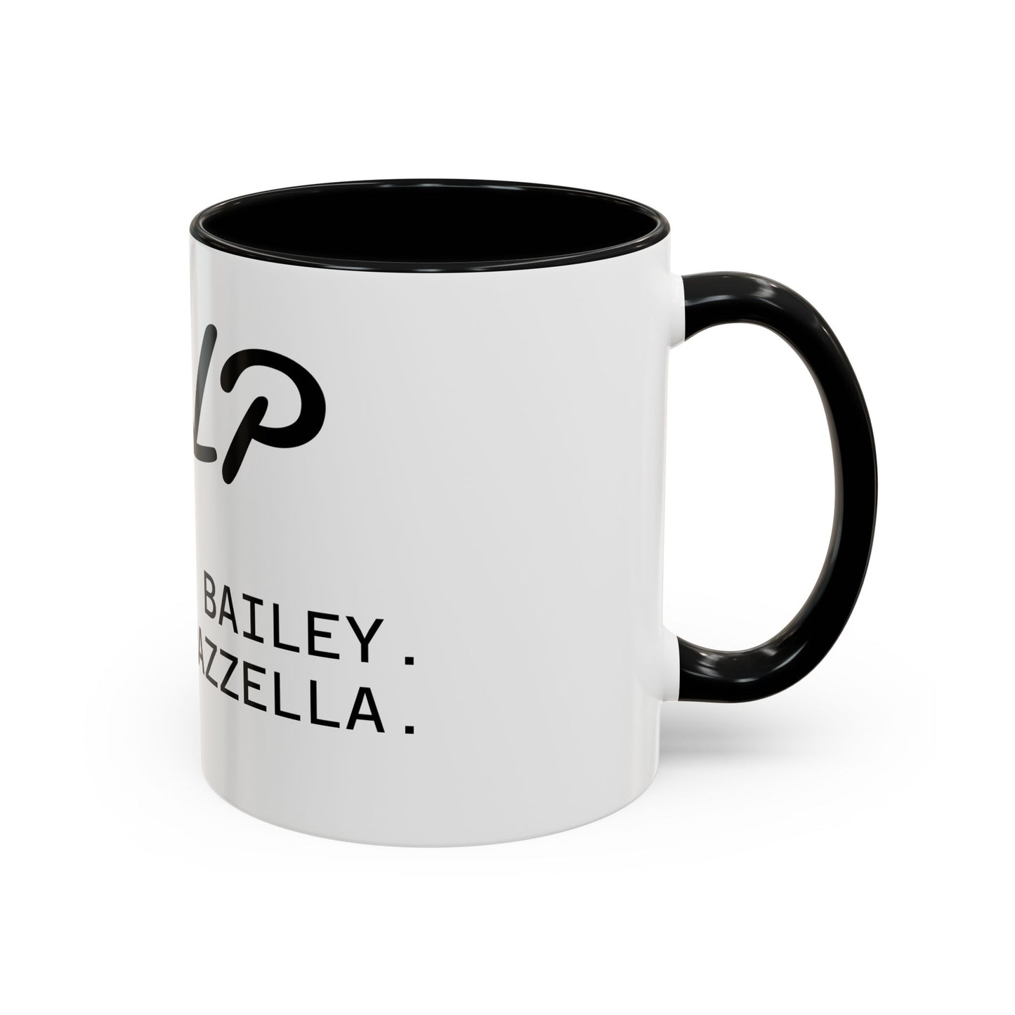 Stylish Accent Coffee Mug | Personalized Gift for Coffee Lovers, Cute Office Mug, Unique Tea Cup, Birthday Present