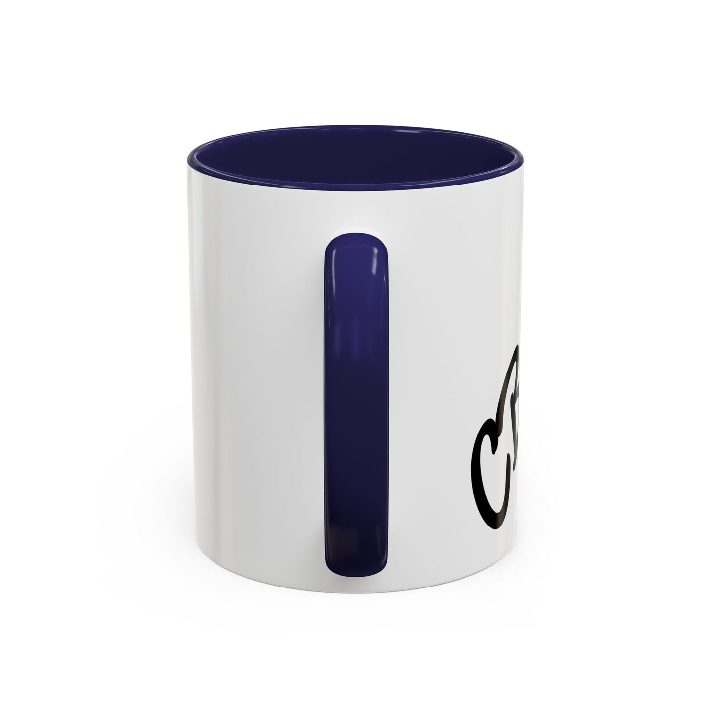 Stylish Accent Coffee Mug | Personalized Gift for Coffee Lovers, Cute Office Mug, Unique Tea Cup, Birthday Present