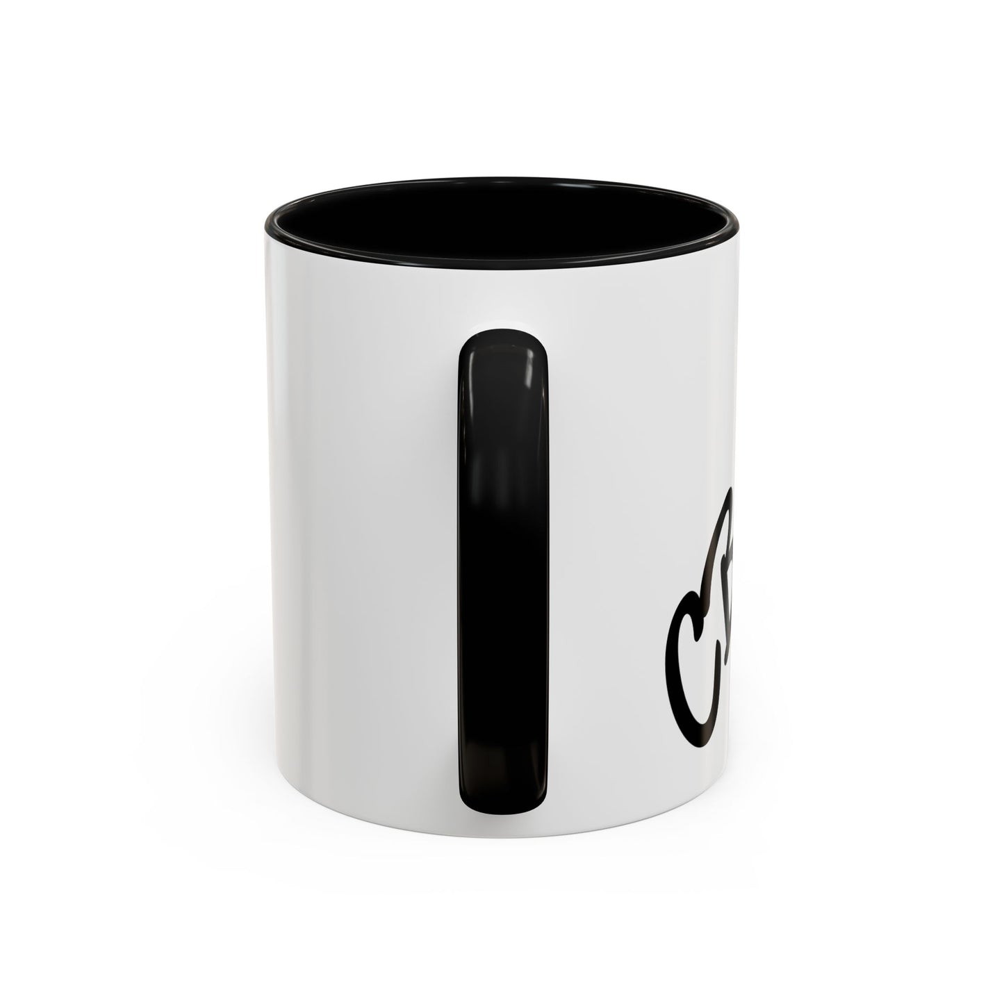 Stylish Accent Coffee Mug | Personalized Gift for Coffee Lovers, Cute Office Mug, Unique Tea Cup, Birthday Present