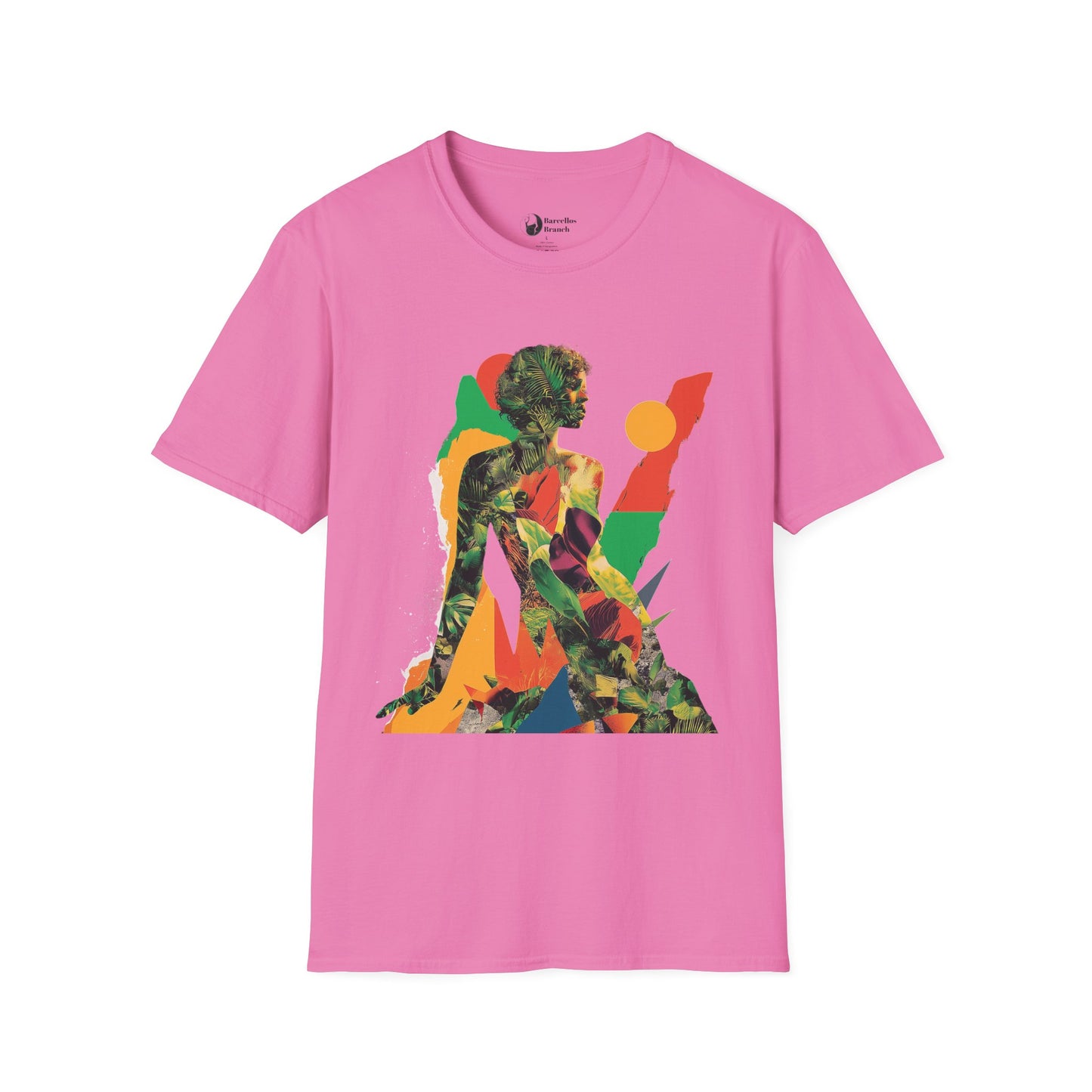 Vibrant Art T-Shirt, Bohemian Style Tee, Casual Wear, Gift for Artists, Summer Outfit, Unique Graphic Shirt