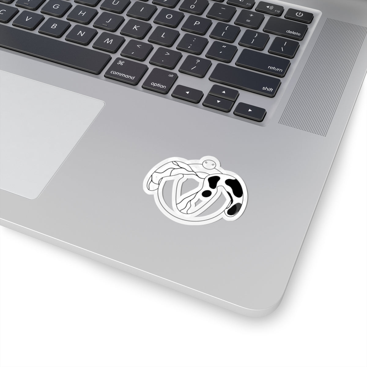 Cute Cow-Inspired Kiss-Cut Stickers, Laptop Decals, Animal Lover Gifts, Customizable Decor, Unique Stickers for Journals
