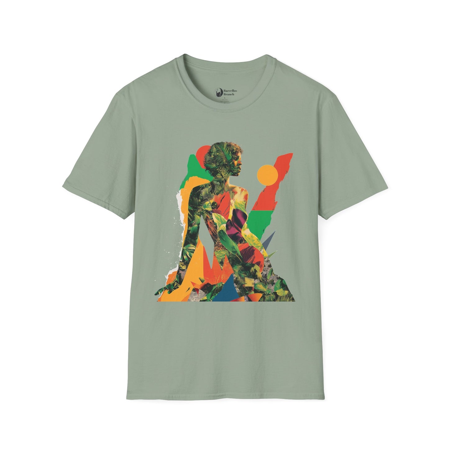 Vibrant Art T-Shirt, Bohemian Style Tee, Casual Wear, Gift for Artists, Summer Outfit, Unique Graphic Shirt