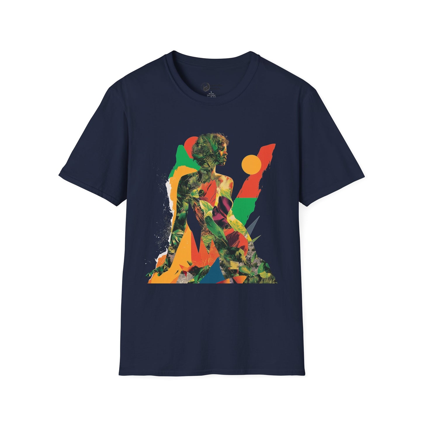 Vibrant Art T-Shirt, Bohemian Style Tee, Casual Wear, Gift for Artists, Summer Outfit, Unique Graphic Shirt