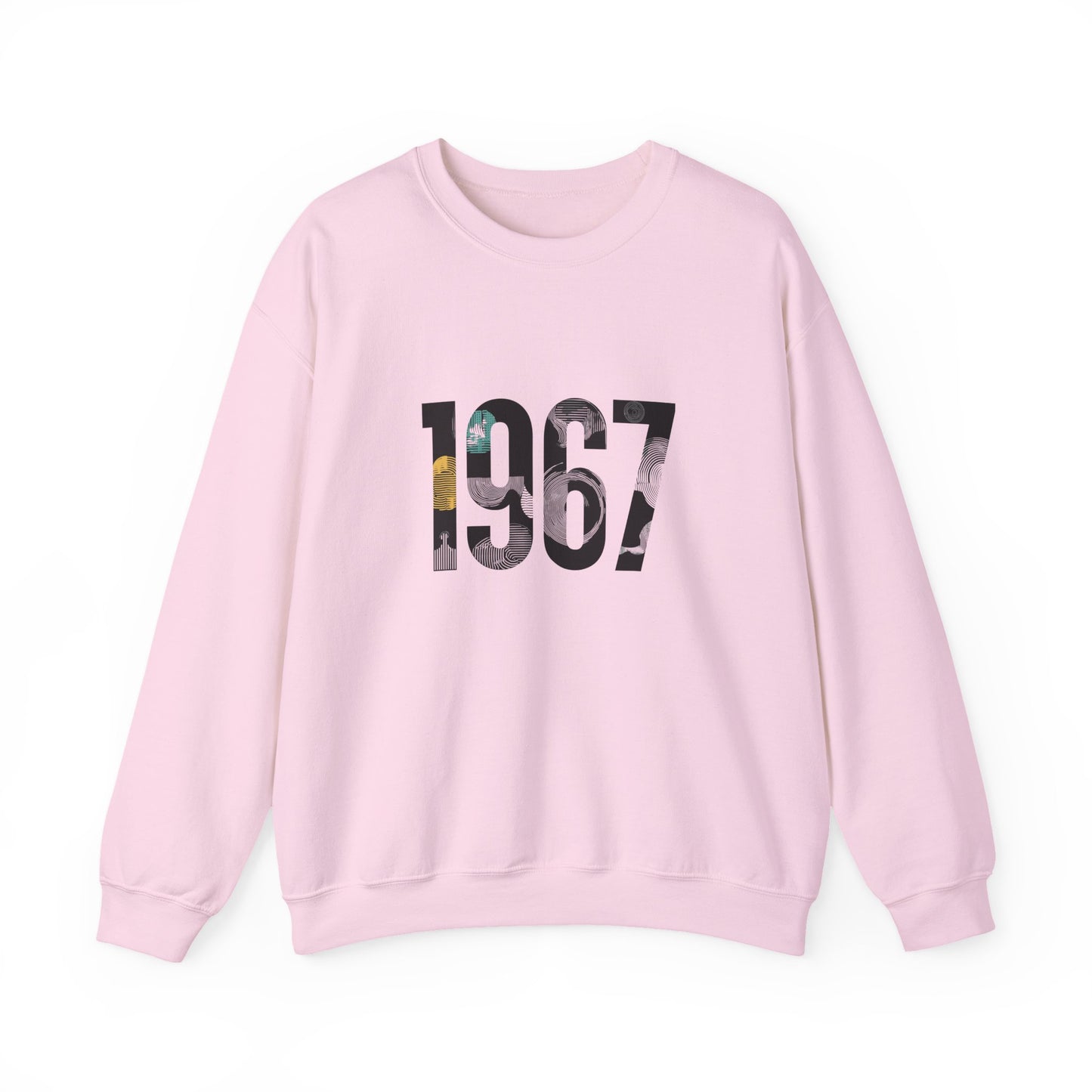 Retro 1967 Crewneck Sweatshirt for Nostalgic Vibes, Unisex Comfy Pullover, Vintage Gift, Casual Relaxed Fit, Perfect for Any Occasion