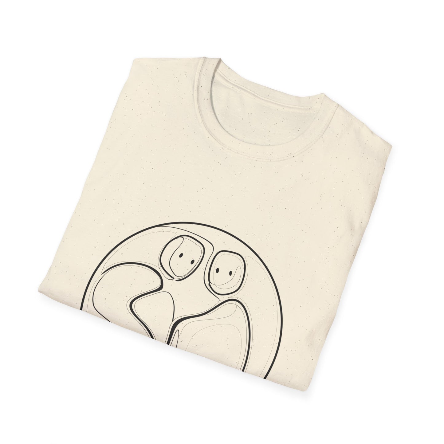 Mirrored Duality Unisex Softstyle T-Shirt | Relationship Shirt, Gift for Couples, Modern Art Tee, Comfortable Casual Wear, Unique [...]