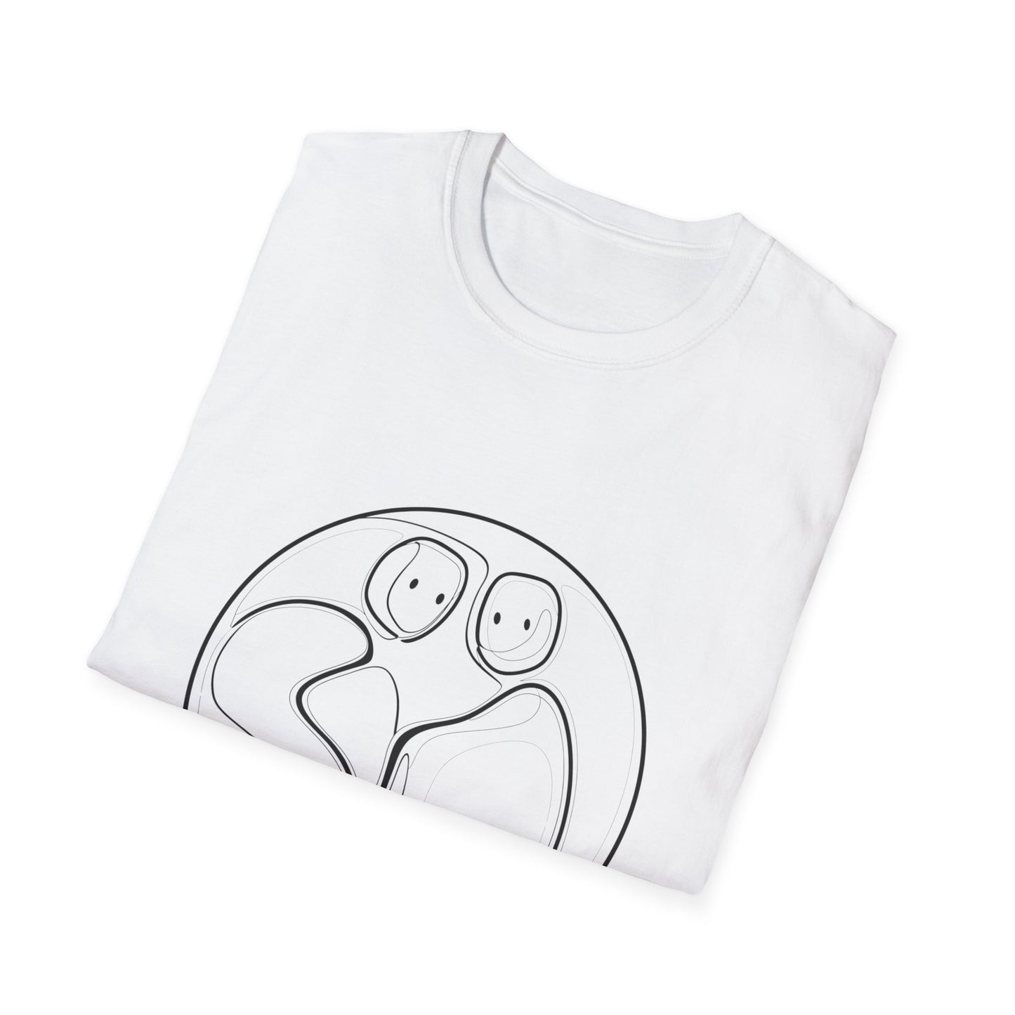 Mirrored Duality Unisex Softstyle T-Shirt | Relationship Shirt, Gift for Couples, Modern Art Tee, Comfortable Casual Wear, Unique [...]