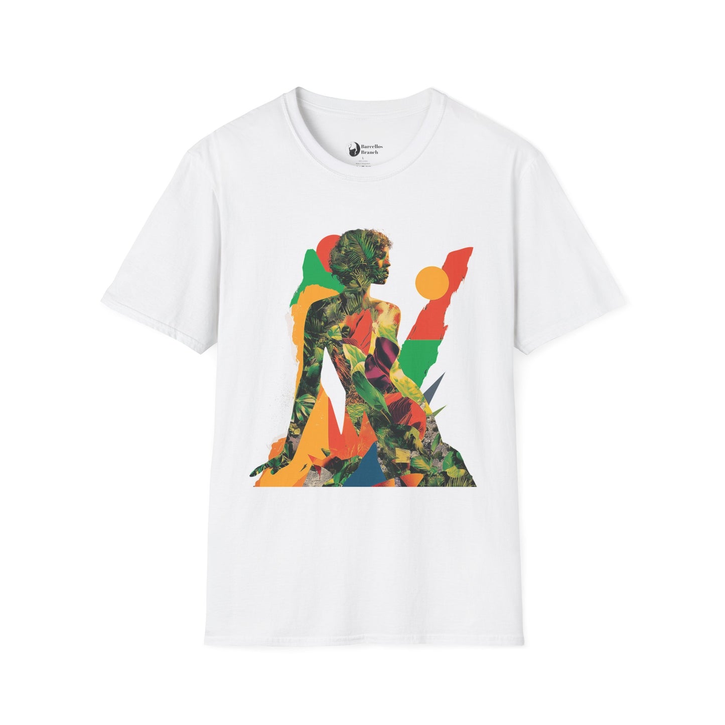 Vibrant Art T-Shirt, Bohemian Style Tee, Casual Wear, Gift for Artists, Summer Outfit, Unique Graphic Shirt