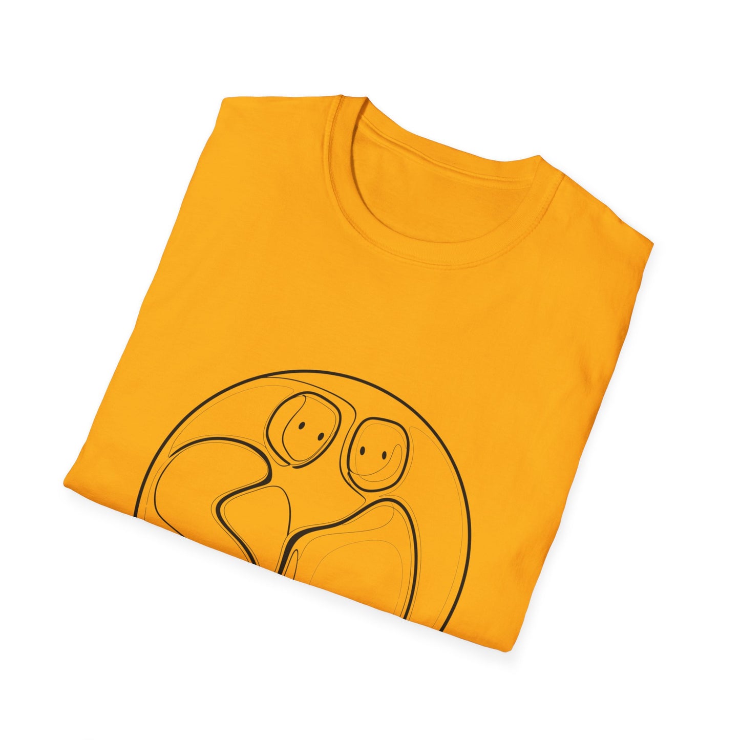 Mirrored Duality Unisex Softstyle T-Shirt | Relationship Shirt, Gift for Couples, Modern Art Tee, Comfortable Casual Wear, Unique [...]