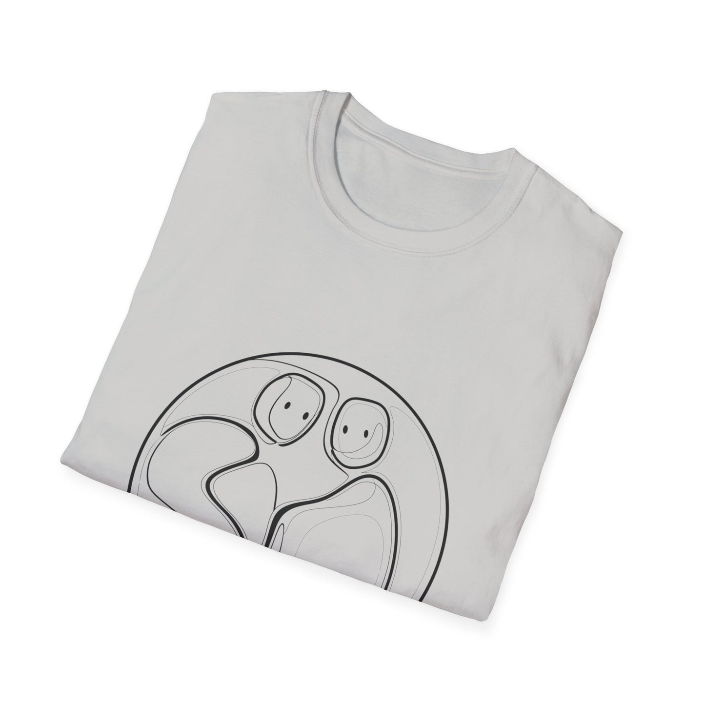 Mirrored Duality Unisex Softstyle T-Shirt | Relationship Shirt, Gift for Couples, Modern Art Tee, Comfortable Casual Wear, Unique [...]