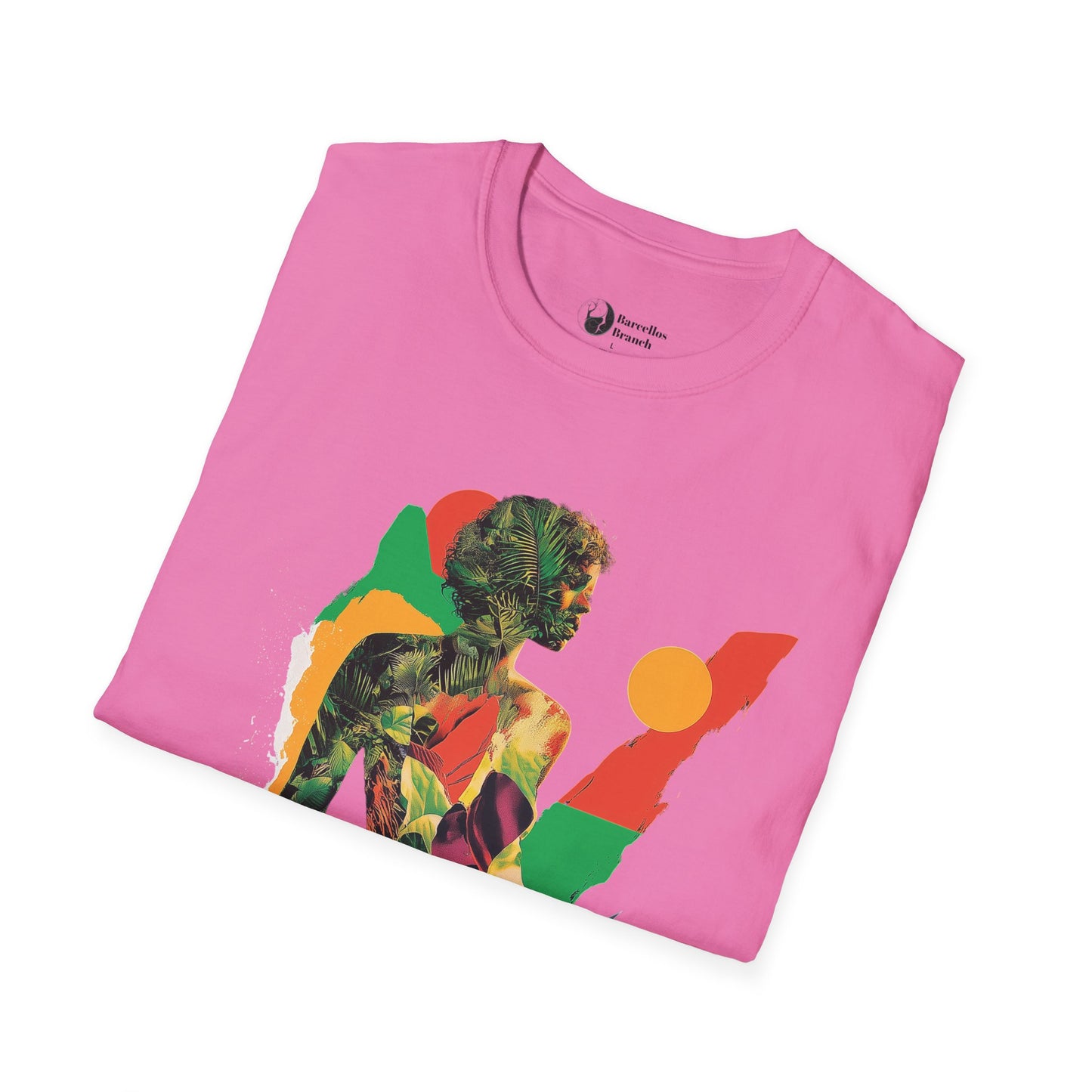 Vibrant Art T-Shirt, Bohemian Style Tee, Casual Wear, Gift for Artists, Summer Outfit, Unique Graphic Shirt